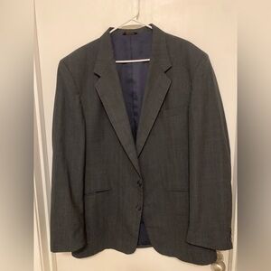 Classic Men's Dark Gray Blazer 44L